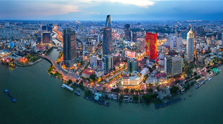 Ảnh nền đường chân trời thành phố